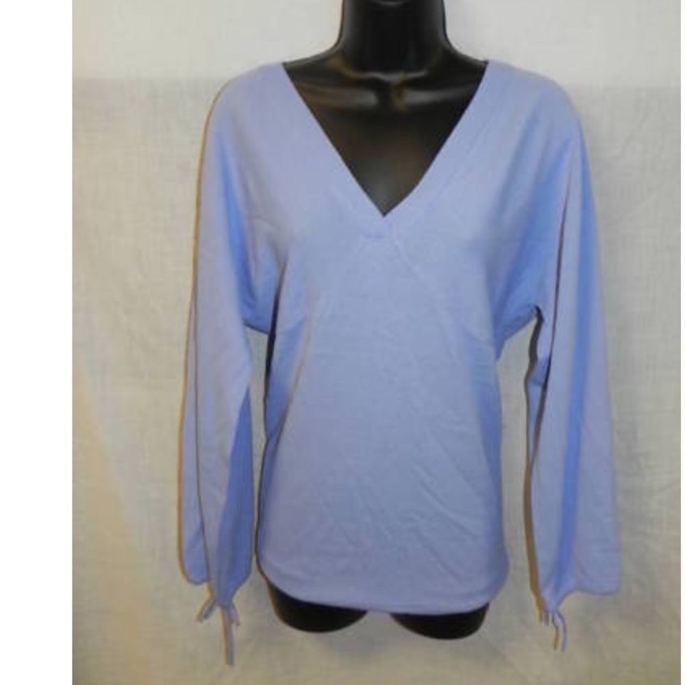 Belly Basics XS Maternity Blouse Purple Womens NWT